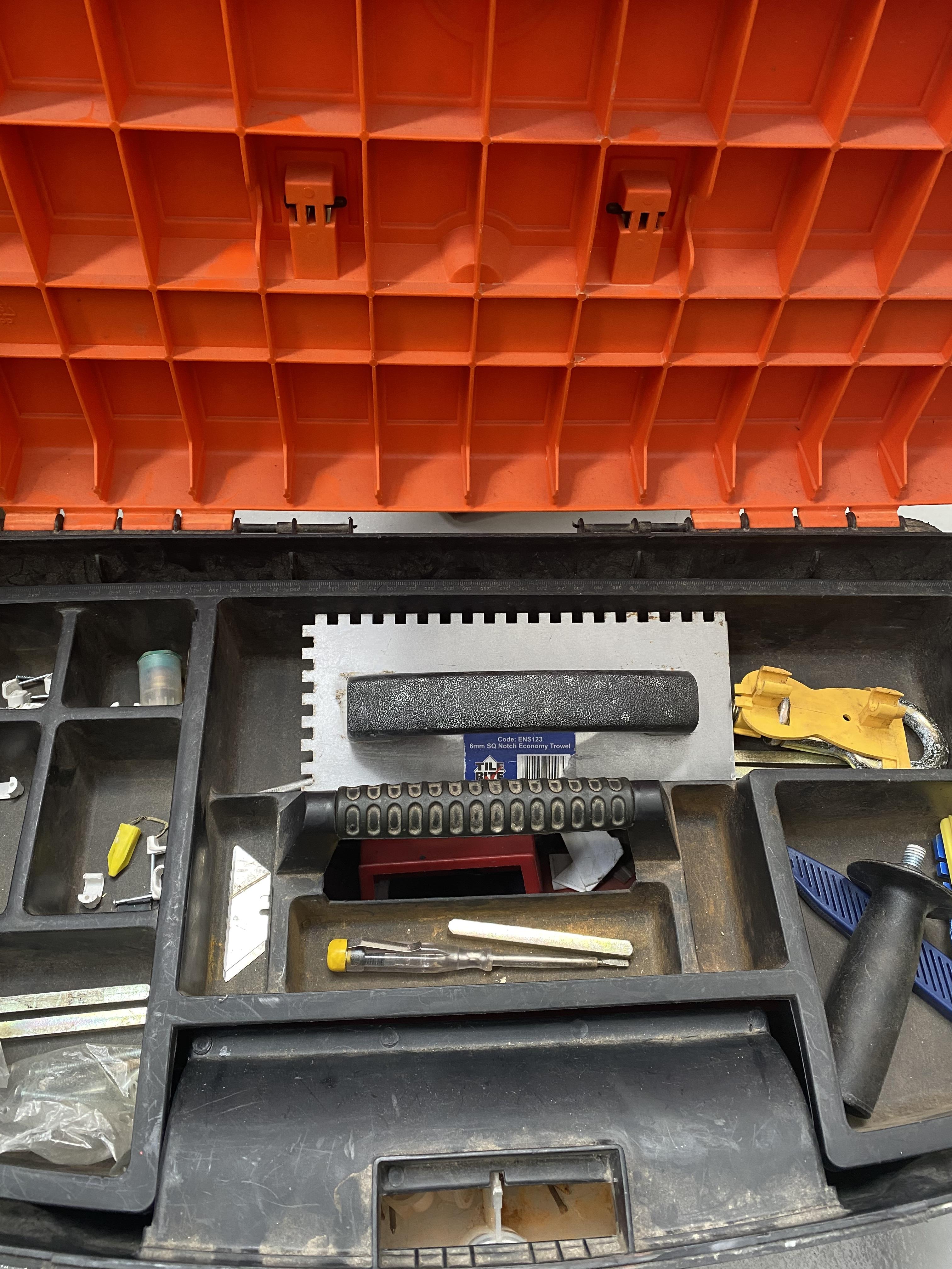 Two tool boxes, both with tools. - Image 8 of 8