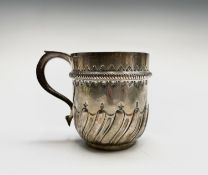 A late Victorian silver mug by Goldsmiths & Silversmiths Co (William Gibson & John Lawrence Langman)