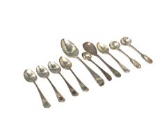 Eight silver spoon 4.9oz (10) UK Postage: £19.56