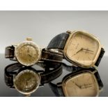 A Ladies 18ct gold automatic wristwatch no.20584449 with 661 cal. movement 16.3gm including