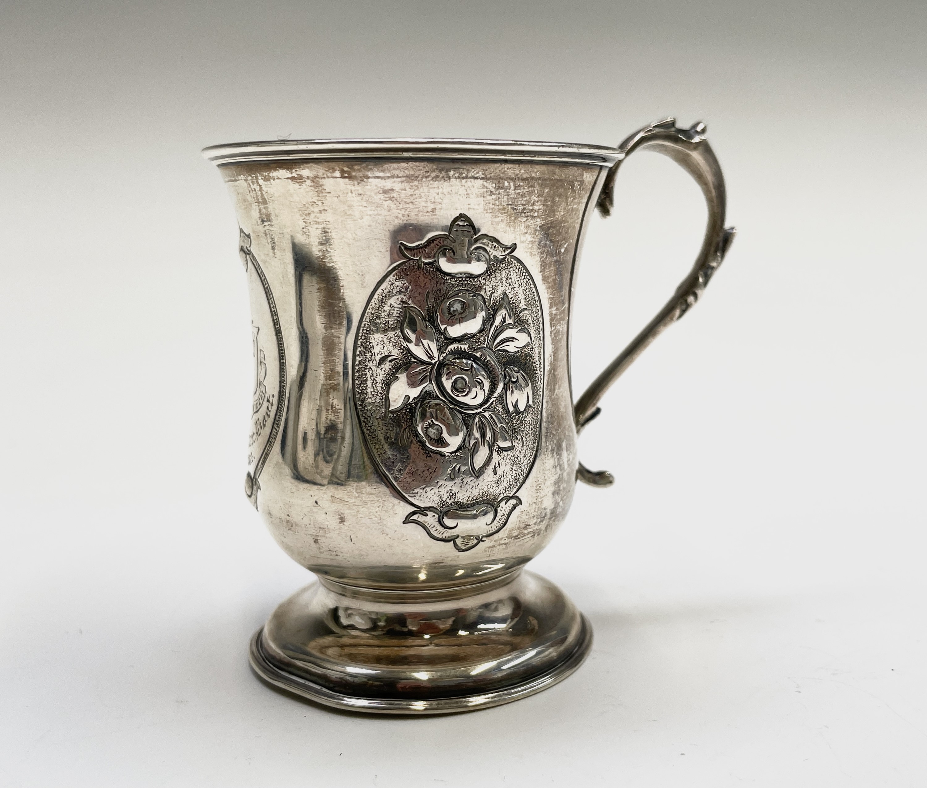 A Victorian silver Christening mug by John Tongue Birmingham 1862 7.5cm maximum height 2.05oz, a - Image 13 of 20