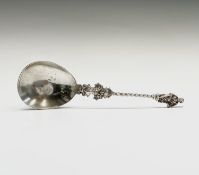 A late Victorian Apostle finial spoon by William Hutton & Sons Ltd London 1898, 18cm, 1.44oz UK