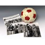 England Football Team including members of the 1966 World Cup Winners Team. Lot comprises a signed
