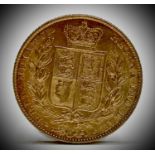 Great Britain Gold Sovereign 1847 Queen Victoria Shield Back Condition: please request a condition