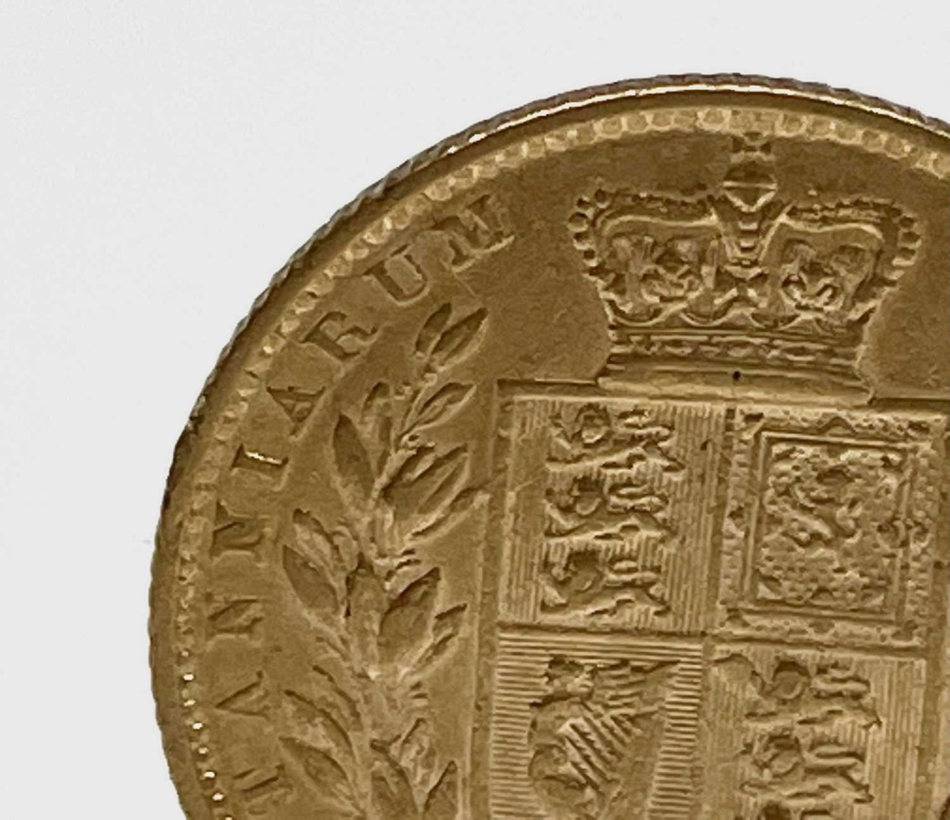 Great Britain Gold Sovereign 1864 Die no.81 Shield Back Condition: please request a condition report - Image 2 of 6