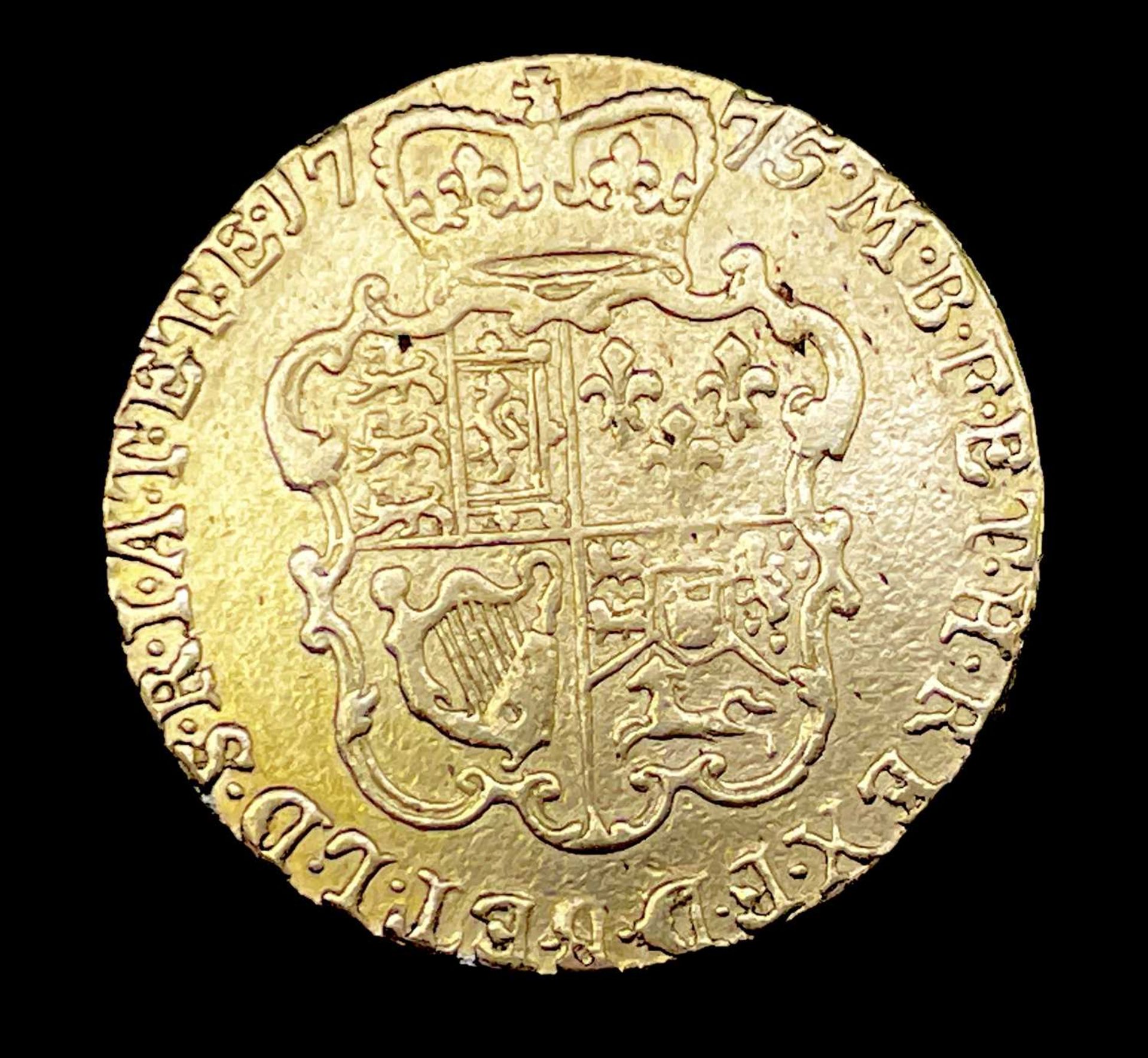 Great Britain Gold Guinea 1775 Condition: please request a condition report if you require