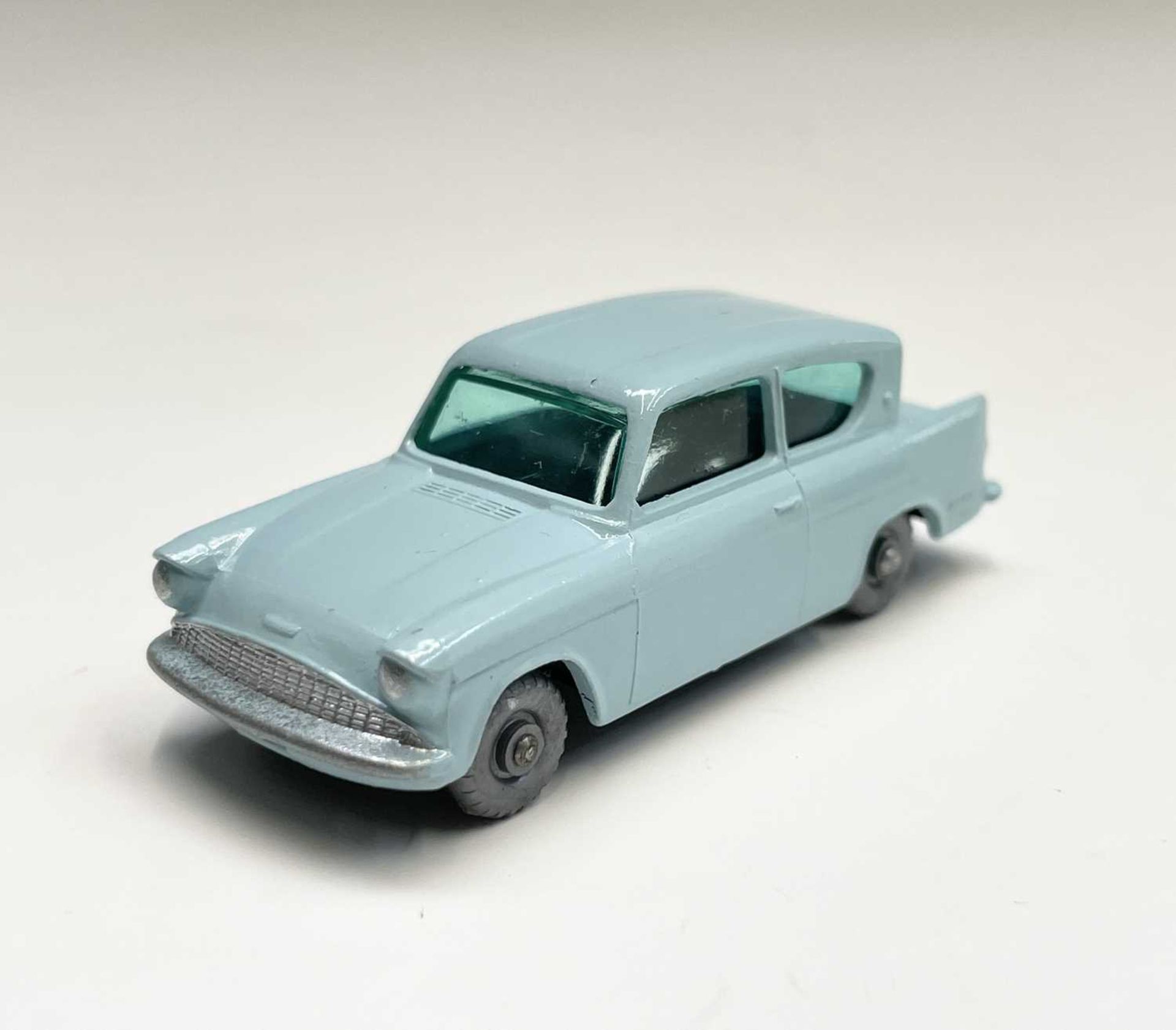 Lesney - Matchbox Toys nos 7, 33 and 45. Ford Anglia, light blue, S.P.W, mint boxed. Ford Zephyr, - Image 2 of 9