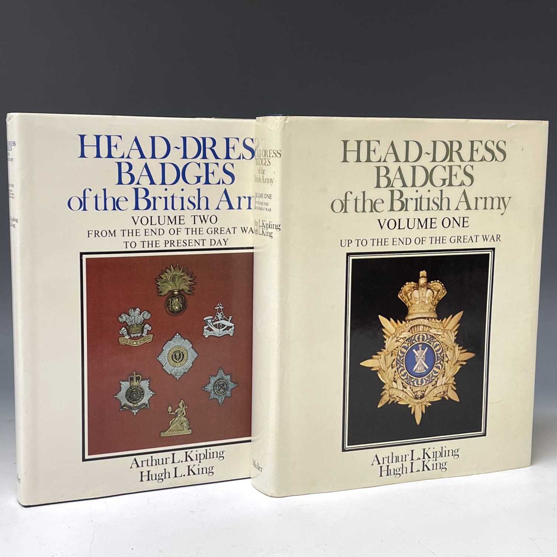 British Military Reference Books (x2). "Head-Dress Badges of the British Army" Volumes 1 and 2 by - Image 2 of 3