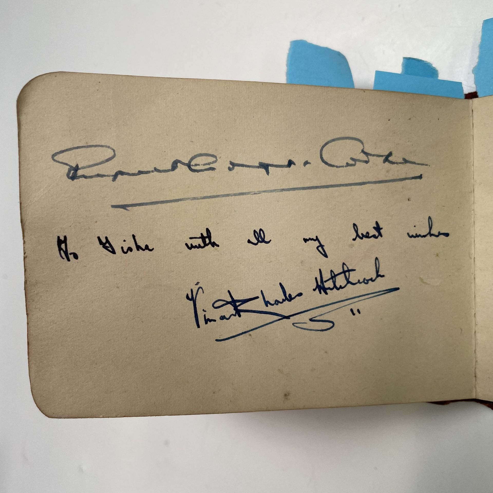 Autograph Albums. Signatures include Enid Blyton, Diana Dors, Frank Sinatra, Randolph S. - Image 16 of 17