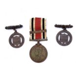Police-Special Constabulary Long Service Medal plus a Long Service Metropolitan Police 1914 Medal