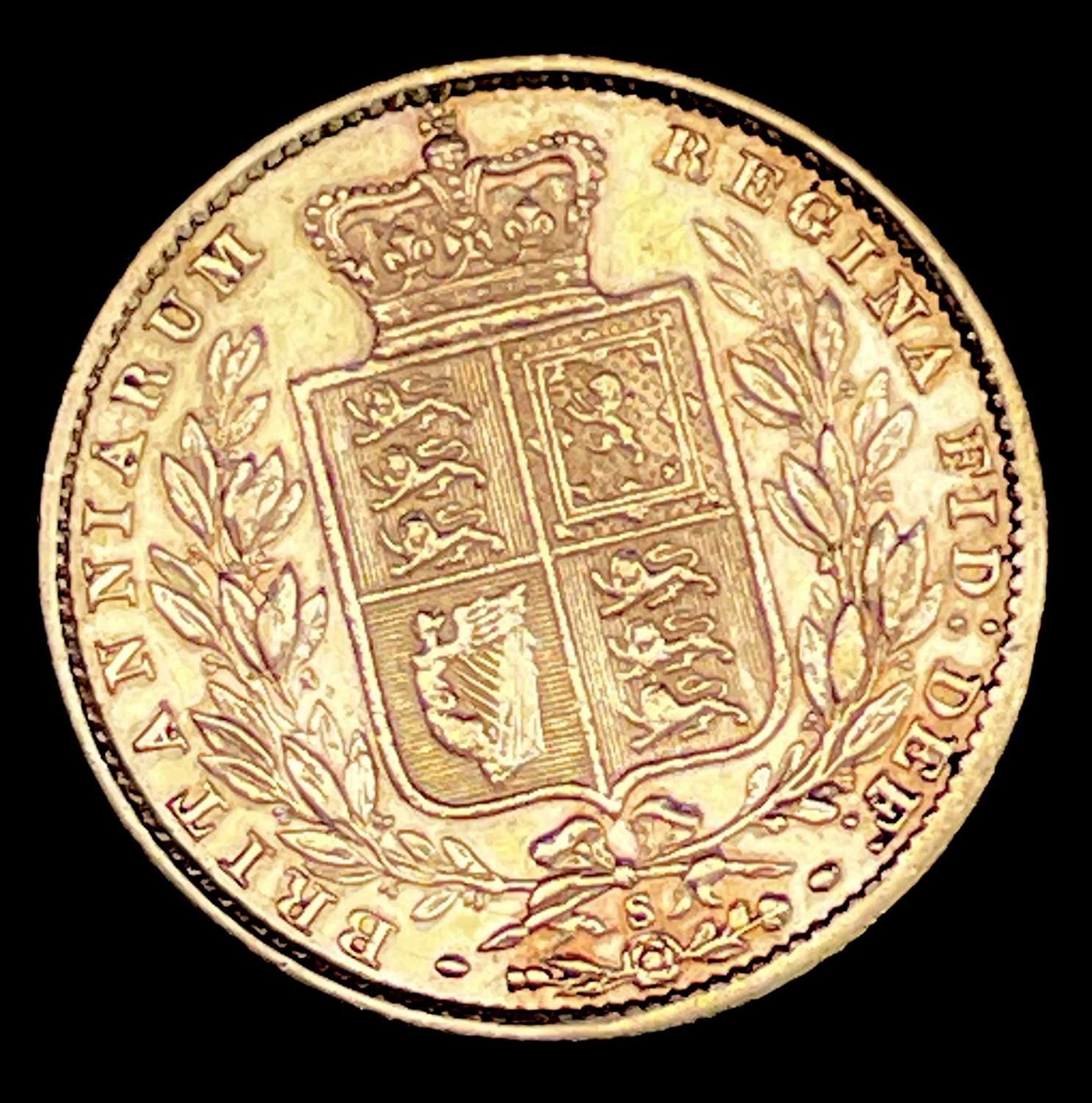 Great Britain Gold Sovereign 1878 Shield Back. Sydney Mint. Condition: please request a condition - Image 2 of 3