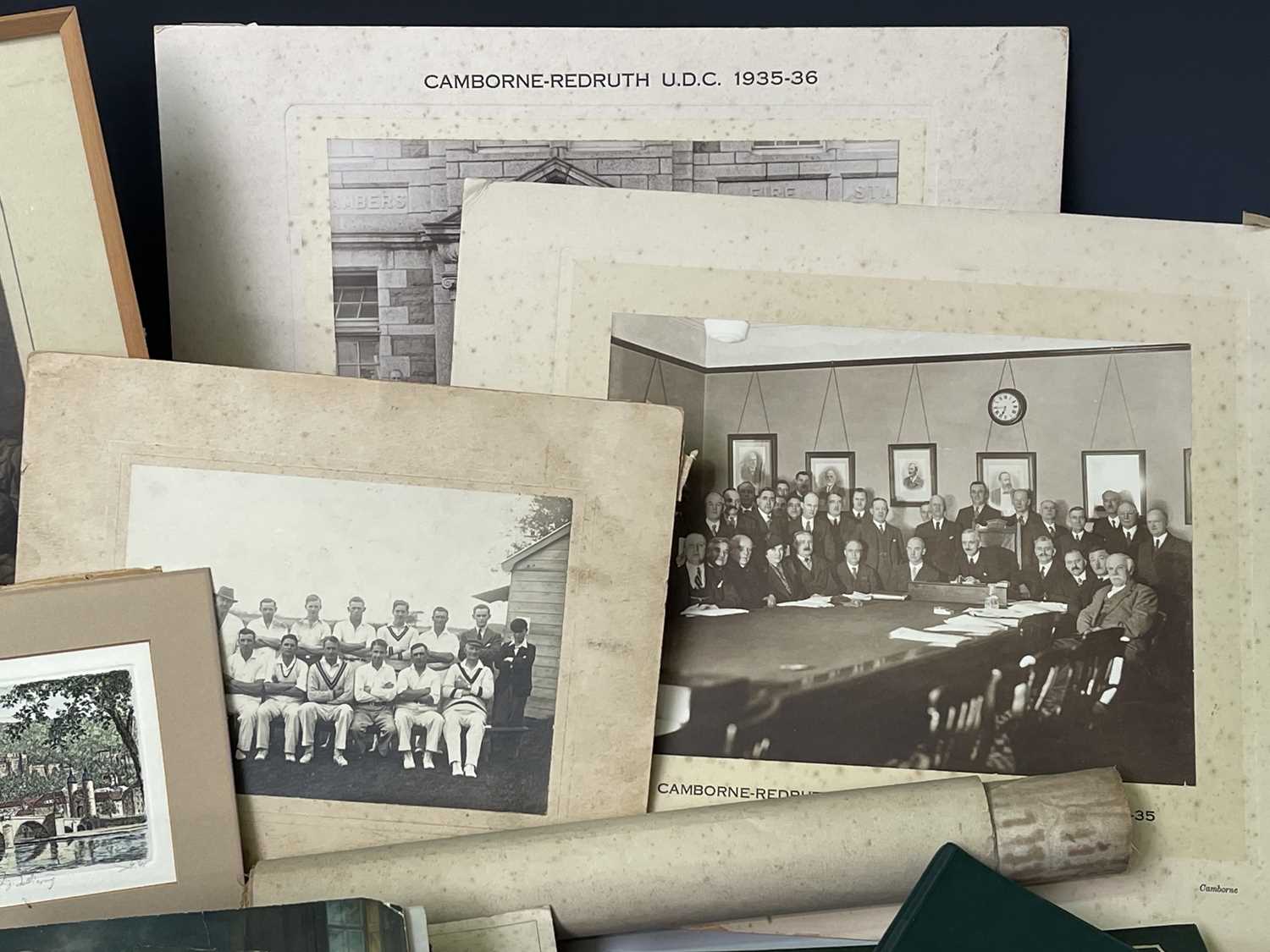 Camborne Interest - Large quantity of Photos and Ephemera mostly relating to Camborne/Redruth. - Image 12 of 23