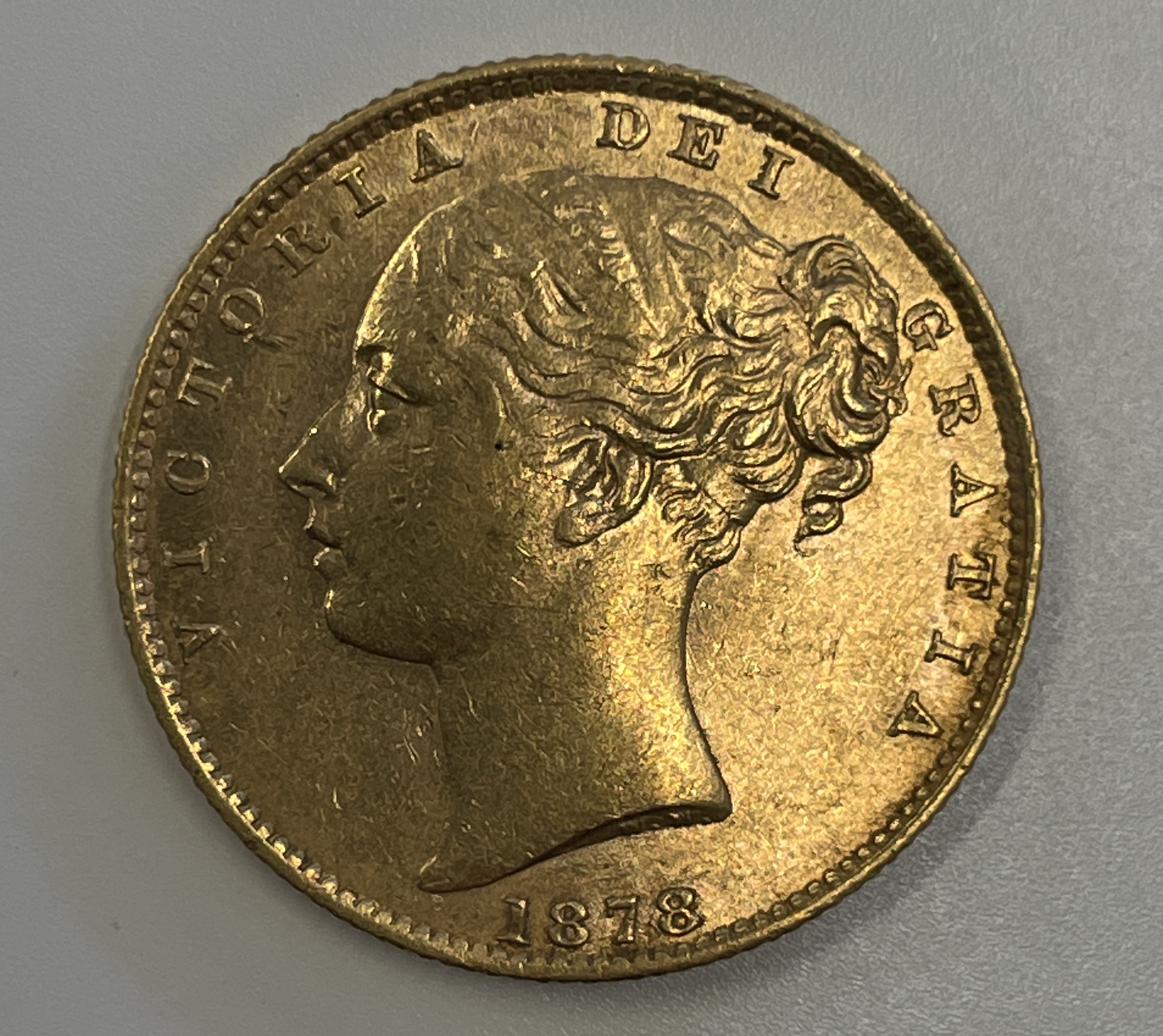 Great Britain Gold Sovereign 1878 Shield Back. Sydney Mint Condition: please request a condition - Image 2 of 4