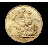 Great Britain Gold Sovereign 1910 Edward VII. Perth Mint mark Condition: please request a