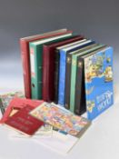 G.B. and World Stamps Collection in 8 volumes and loose. Three albums of mint G.B. including £150