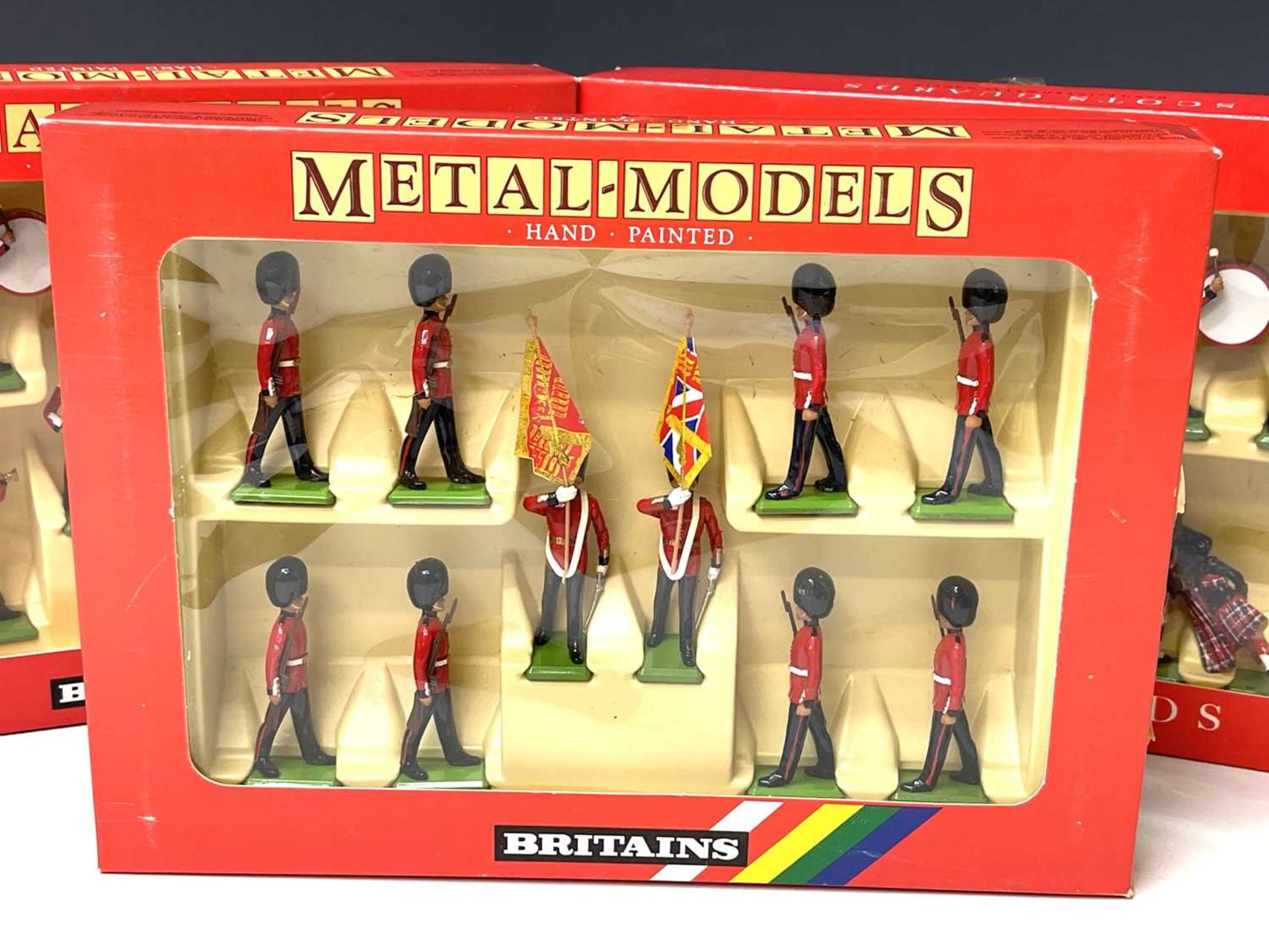 Britains - Scots Guards sets 7206 and 7207 and Hamleys Special Edition - all boxed. 30 figures in - Image 2 of 5