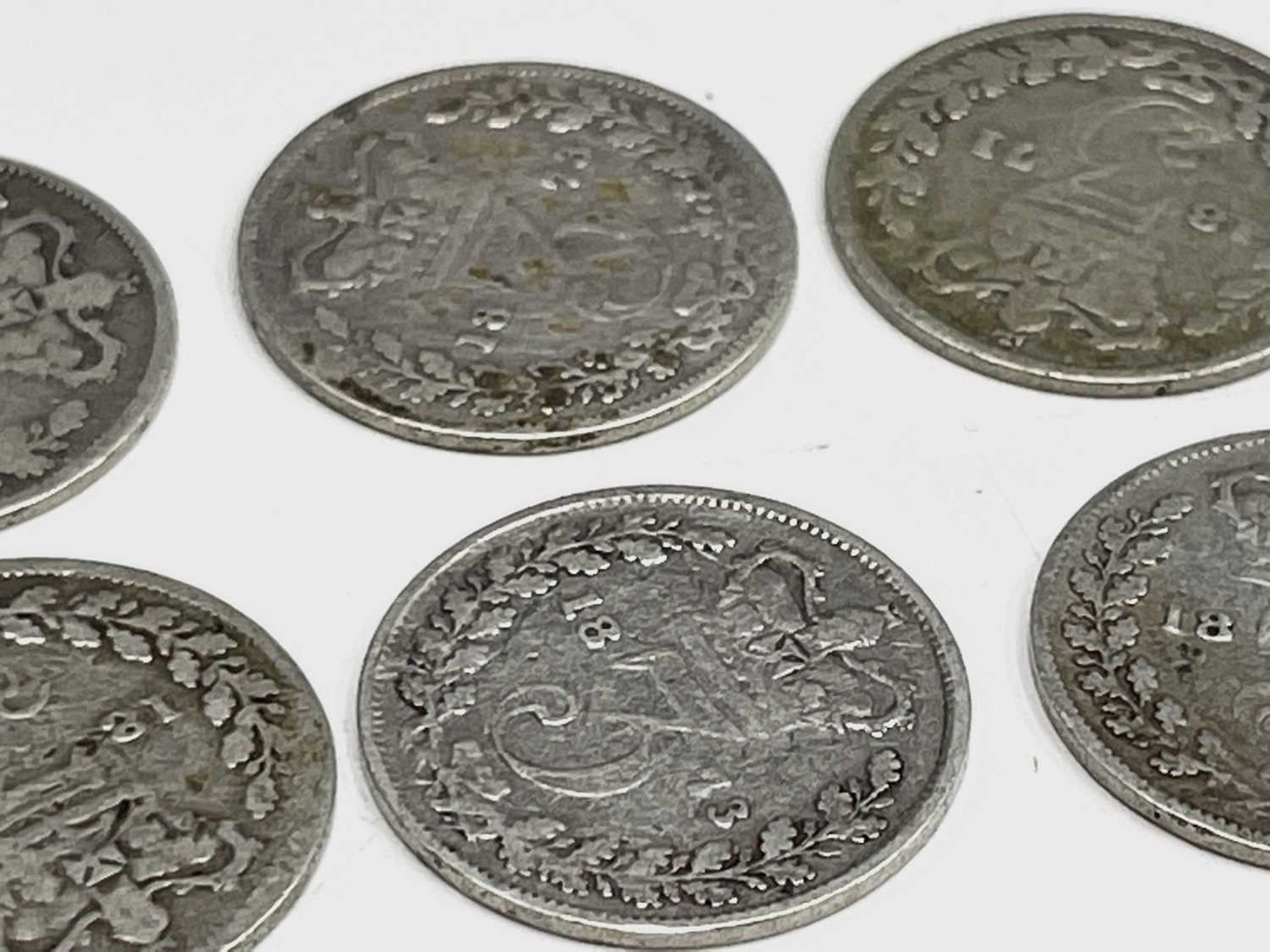 Great Britain Silver 3d - William IV to Queen Victoria Young Head (x 96) Comprising: 1835 (x2), 1836 - Image 7 of 22