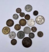 Counterfeit Coins (x20): A small pot containing G.B. counterfeit coins from 1700's to 1930's