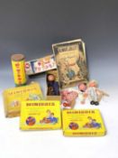 Minibrix / Pelham Puppets (x3) / Movable Toybook. Lot comprises: 1: Minibrix three boxed sets and