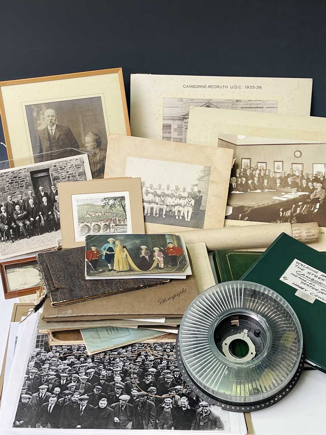 Camborne Interest - Large quantity of Photos and Ephemera mostly relating to Camborne/Redruth. - Image 9 of 23