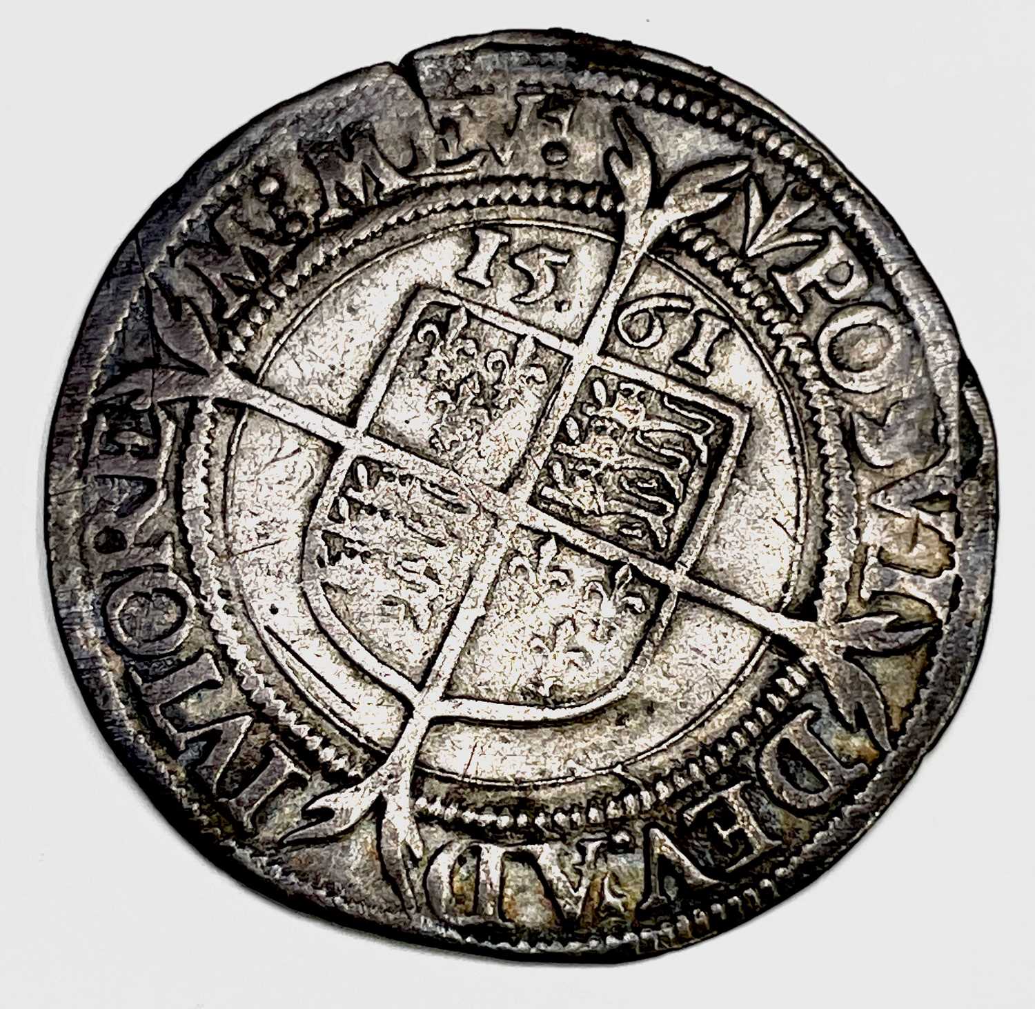 Elizabeth I 1561 Sixpence. Nice grade. Condition: please request a condition report if you require