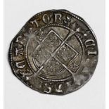 Henry VIII 1526-32, 2nd Coinage Half Groat, Canterbury - Archbishop Warham, WA beside shield, mm.