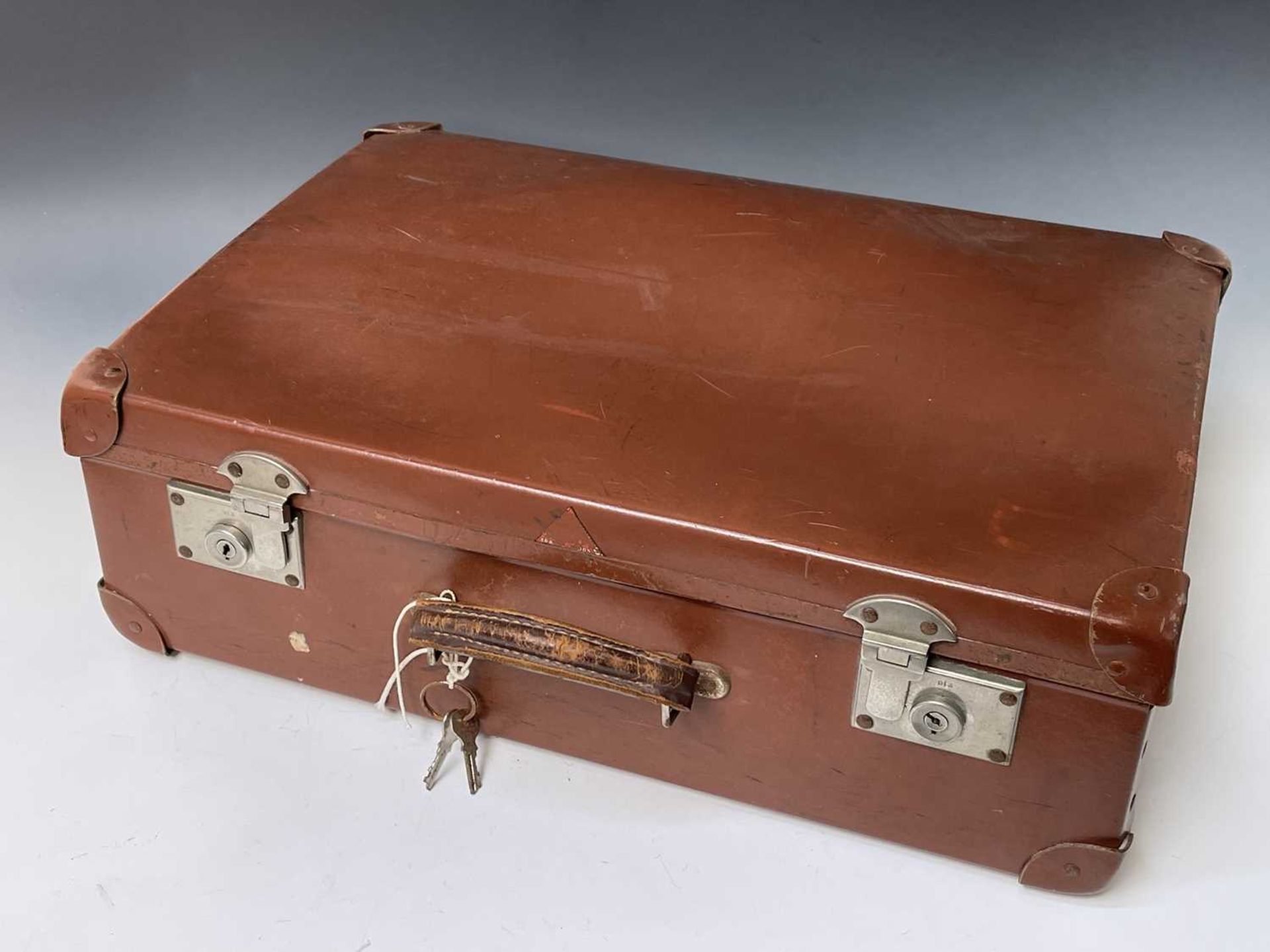 Cornwall Interest: Holman Brothers and Mining. Suitcase containing quantity of photos, ephemera - Image 2 of 2