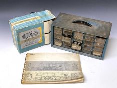 Model Railway Repair Kit, Controller, etc. The lot comprises a 20 draw tool box containing OO