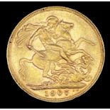 Great Britain Gold Sovereign 1907 Edward VII Condition: please request a condition report if you