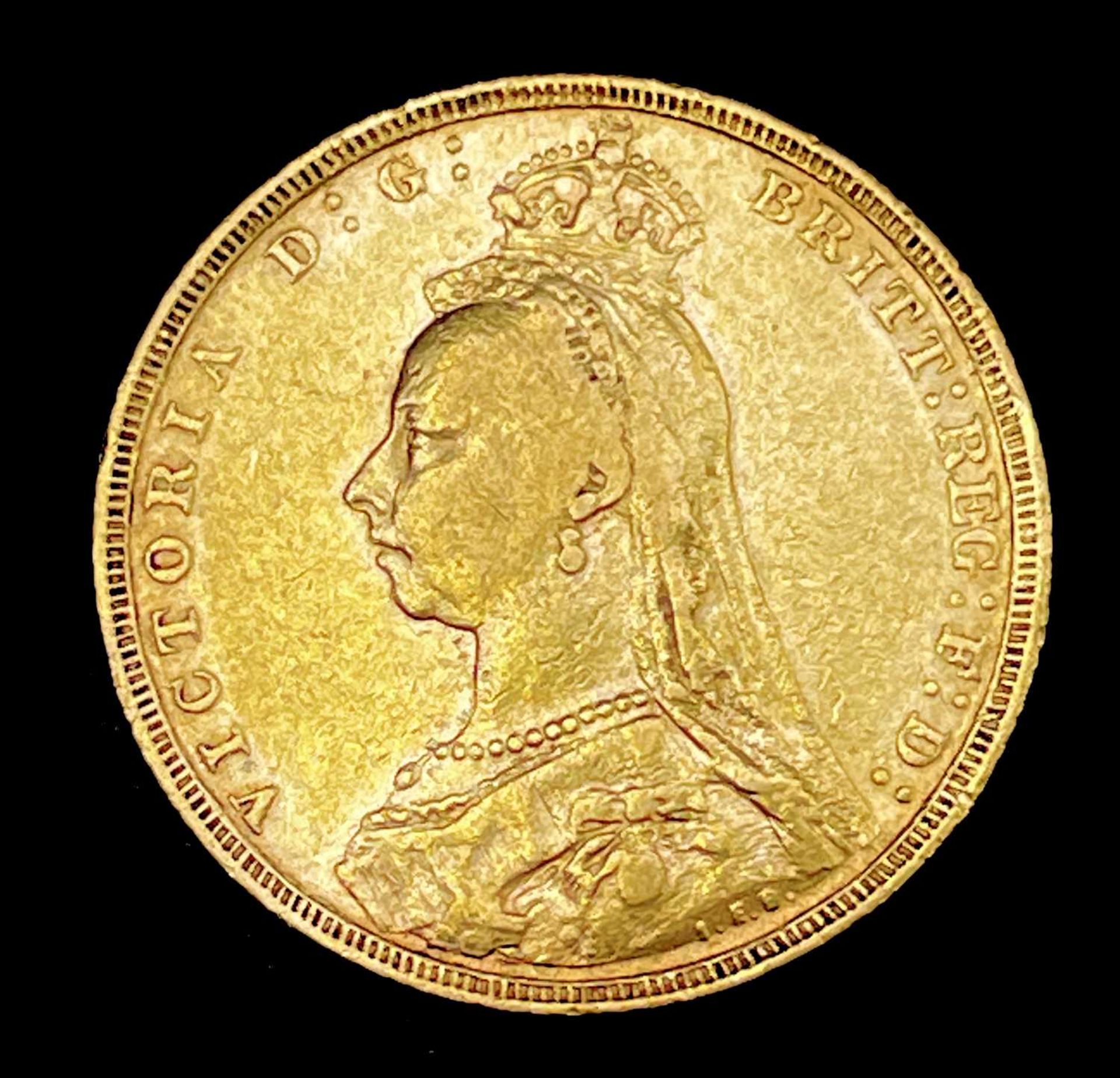 Great Britain Gold Sovereign 1888 Jubilee Head Condition: please request a condition report if you - Image 2 of 4