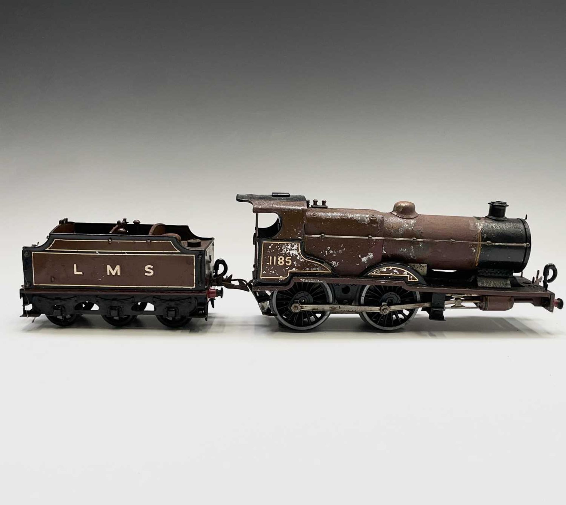 0 Gauge Locomotives (x3). Comprising "Live Steam" 0-6-0T LMS Jinty locomotive, Hornby no. 1185 LMS - Image 7 of 14