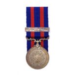 Bolton Borough Police Good Service Medal. A silver medal with "over 25 years" bar. Awarded to "P.C.