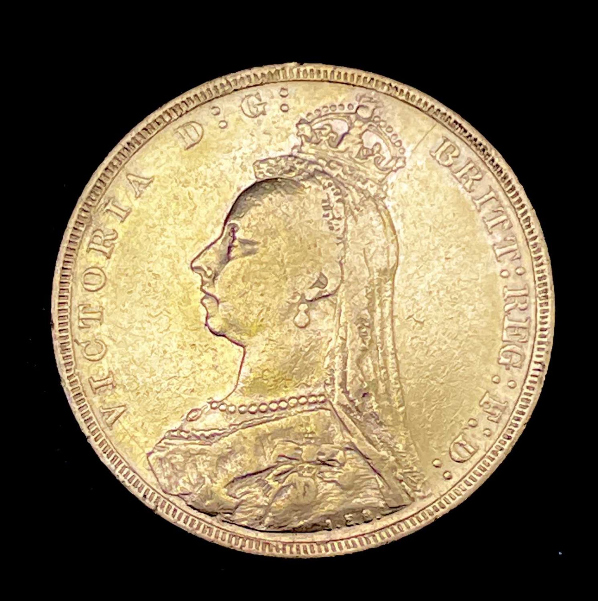 Great Britain Gold Sovereign 1889 Jubilee Head Condition: please request a condition report if you - Image 2 of 2