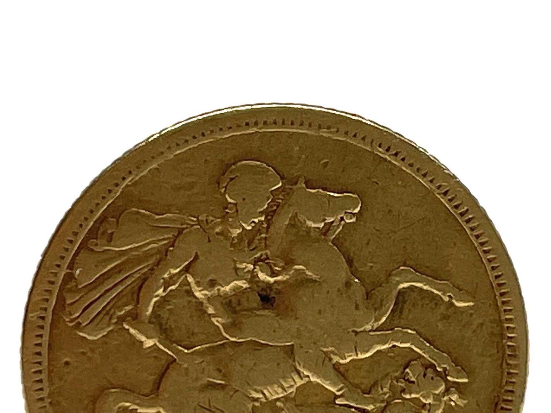 Great Britain Gold Sovereign 1821 George IV - worn but legible Condition: please request a condition - Image 5 of 6