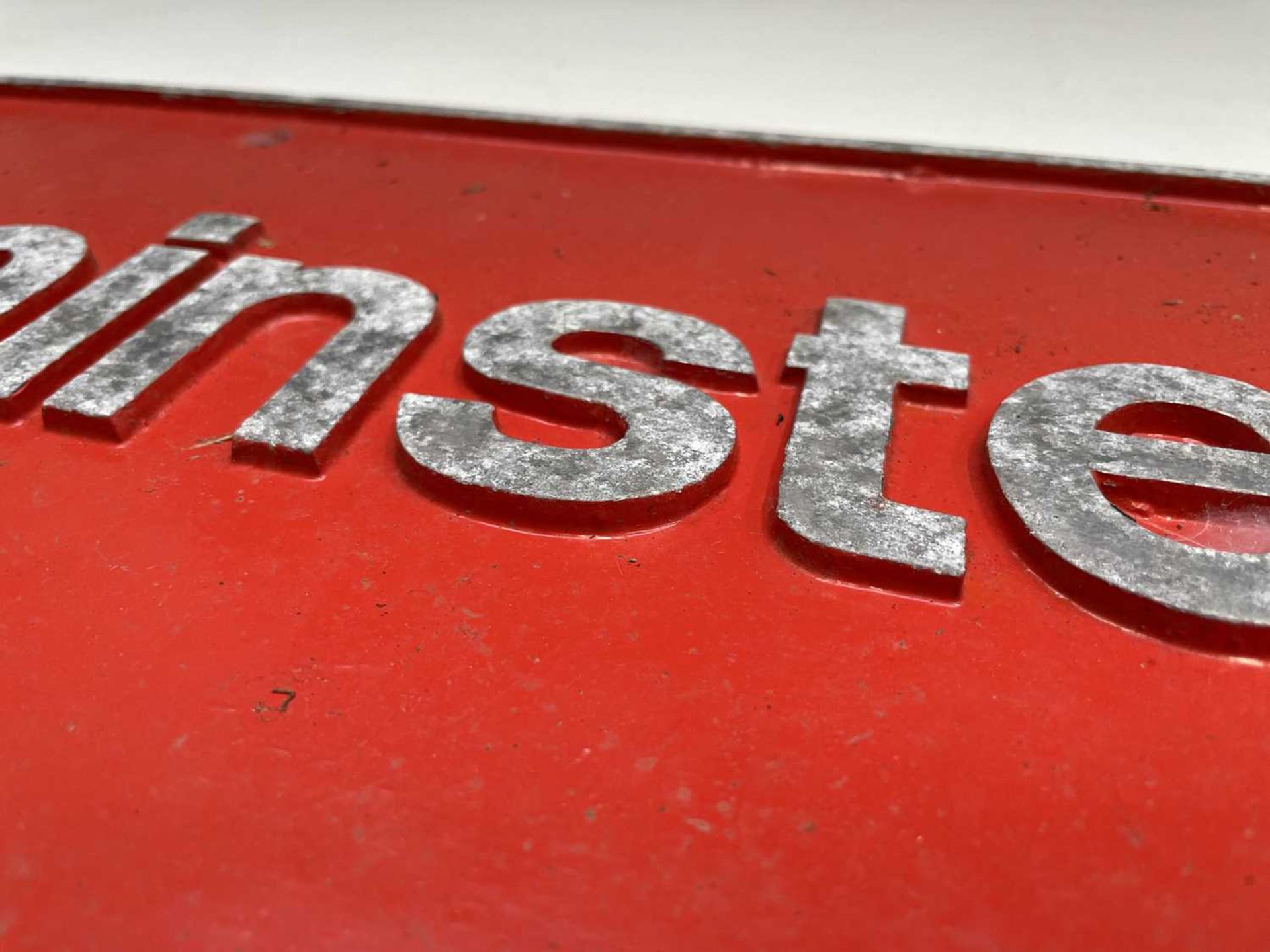 Railwayana - Intercity 125 nameplate "Westminster Abbey". The cast aluminium nameplate " - Image 4 of 5