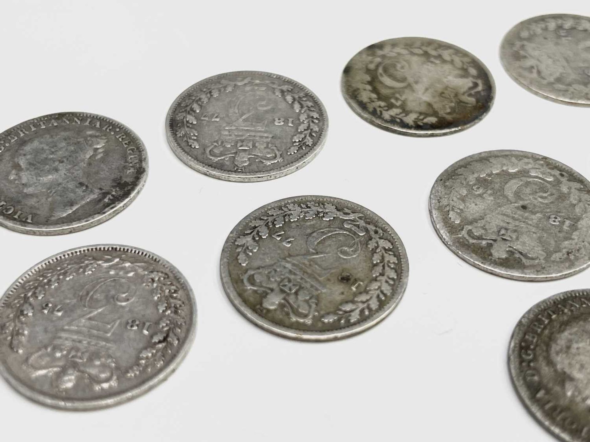 Great Britain Silver 3d - William IV to Queen Victoria Young Head (x 96) Comprising: 1835 (x2), 1836 - Image 14 of 22
