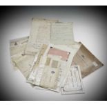 19th Century Military Autographs. 20+ letters, etc. All signed by prominent military officers - many