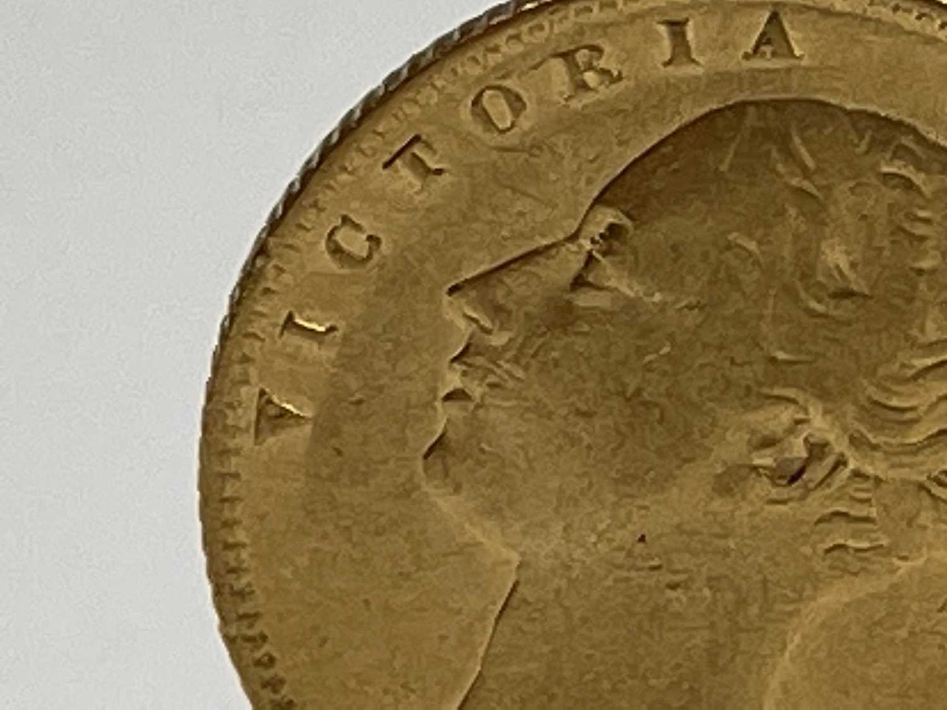 Great Britain Gold Sovereign 1864 Die no.65 Shield Back Condition: please request a condition report - Image 3 of 7