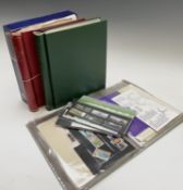 Great Britain Stamps, First Day Covers and Stamped Covers. Lot comprises three albums containing G.