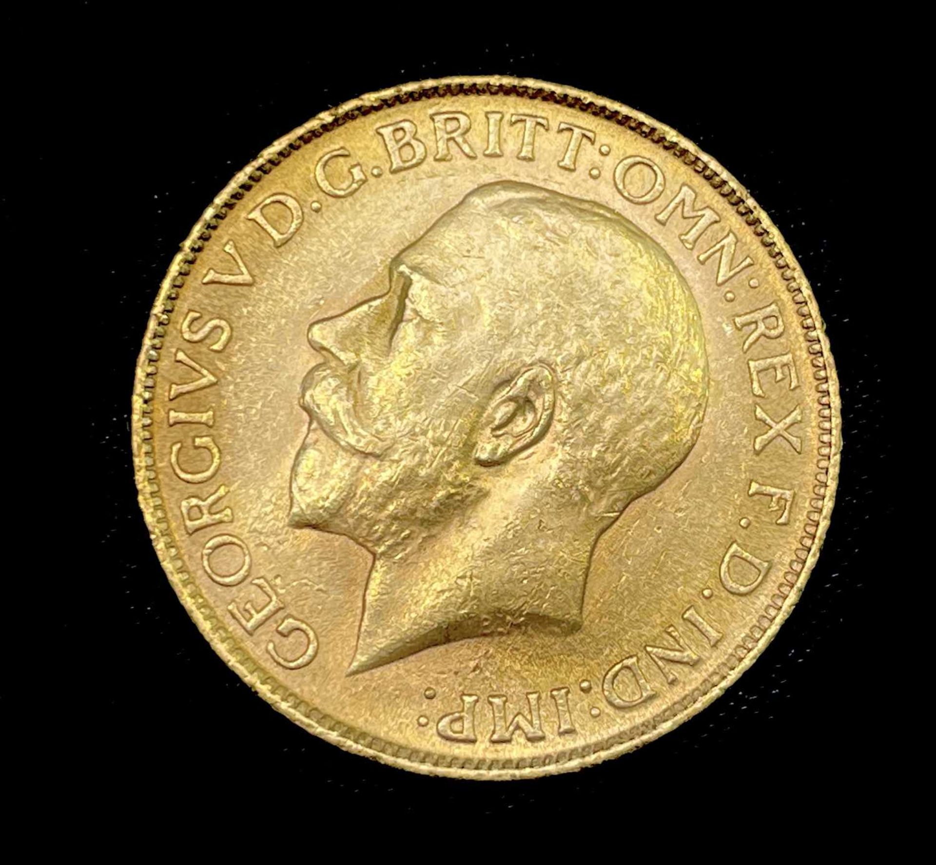 Great Britain Gold Sovereign 1913 NEF George V Condition: please request a condition report if you - Image 2 of 2