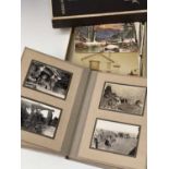 Postcards & Photograph Album - including Cornish interest. Lot comprises in excess of 100