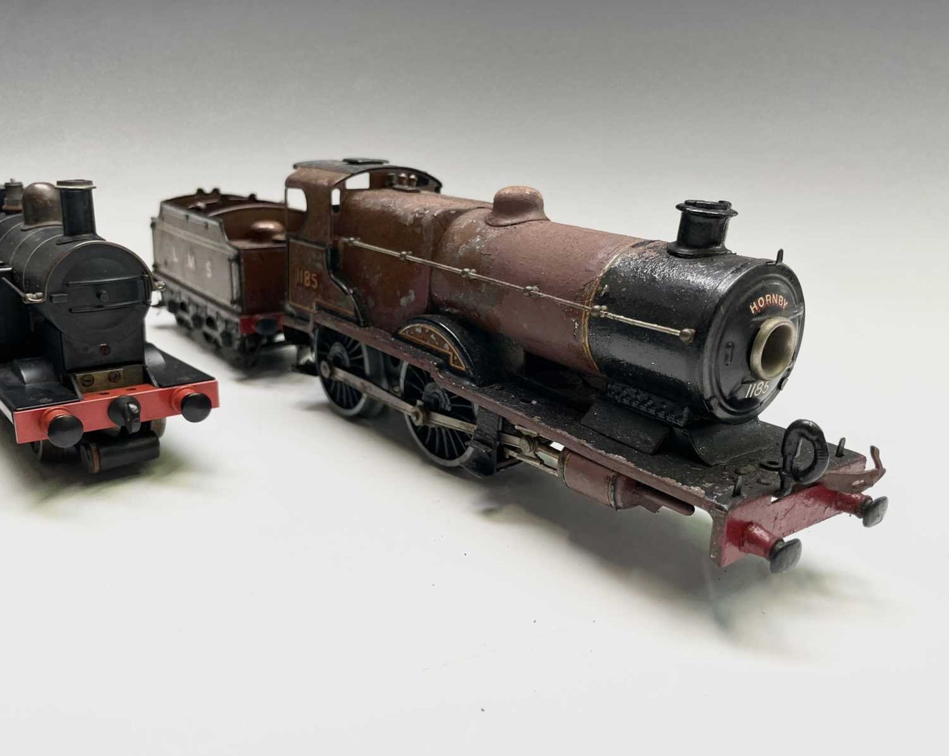0 Gauge Locomotives (x3). Comprising "Live Steam" 0-6-0T LMS Jinty locomotive, Hornby no. 1185 LMS - Image 10 of 14