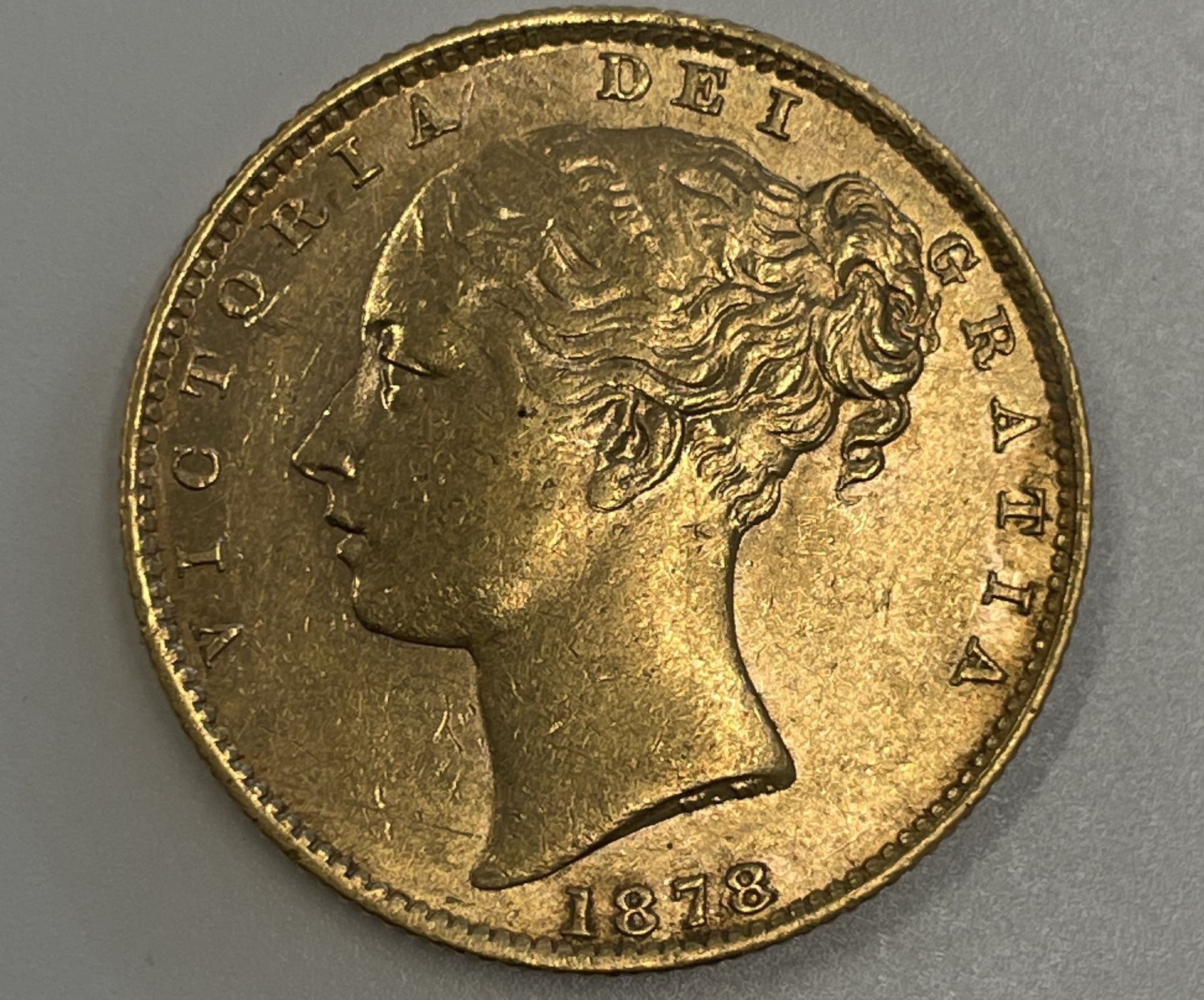 Great Britain Gold Sovereign 1878 Shield Back. Sydney Mint Condition: please request a condition - Image 3 of 4