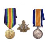 1st World War pair Comprising British War Meal and Victory Medal awarded to 12734 Acting Corporal E.