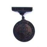 Leamington Special Constabulary 1918 Voluntary Service Medal. A bronze medal awarded to C.J.
