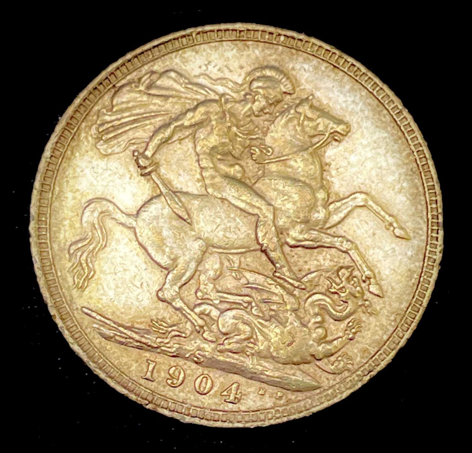 Great Britain Gold Sovereign 1904 Edward VII. Sydney Mint mark Condition: please request a condition
