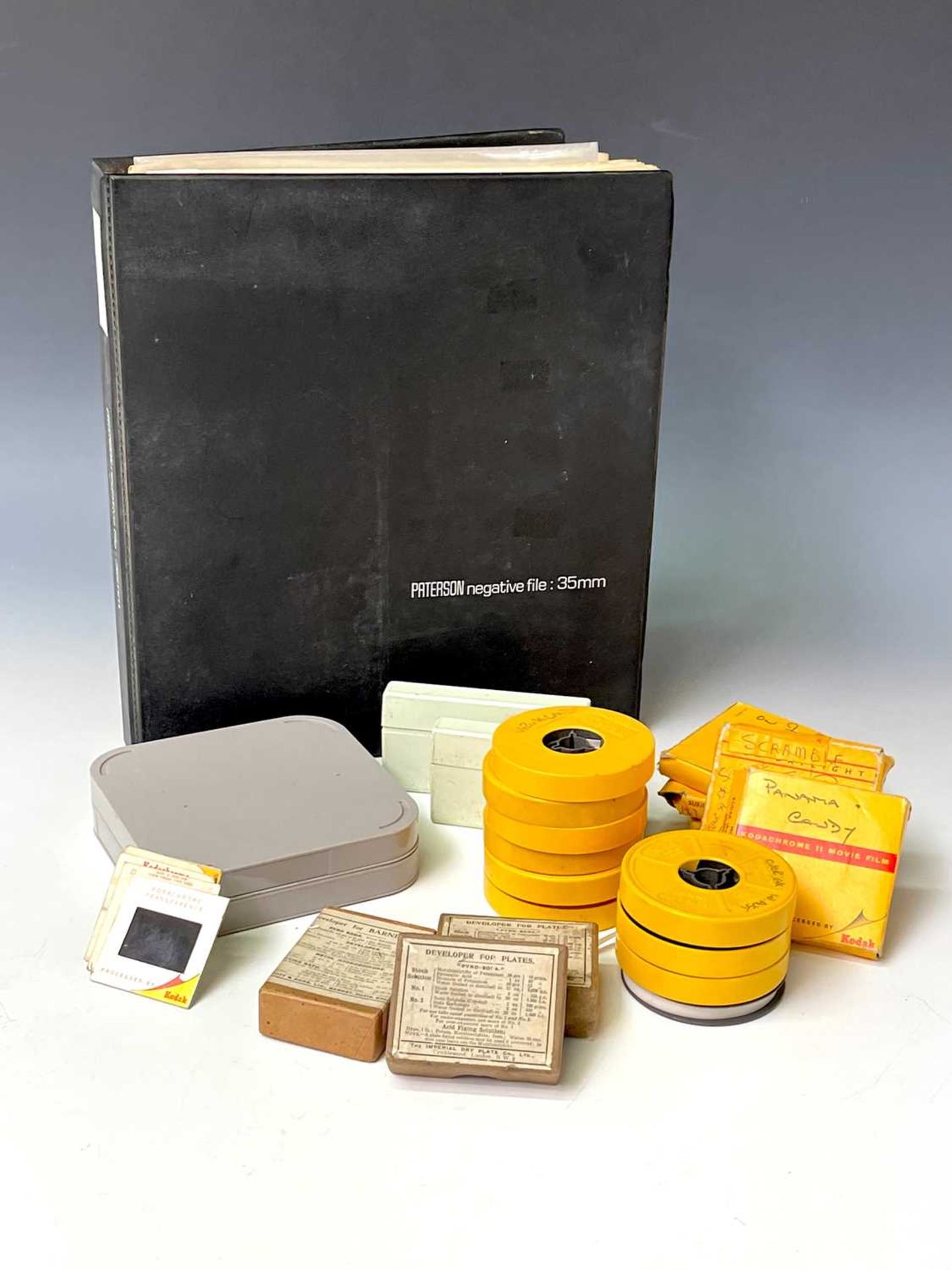 Transport - Military, Aviation, Railway, etc - negatives, cine film, etc. Lot contains: A Paterson