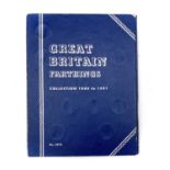 Great Britain - Farthings Bronze Coinage Queen Victoria x 42. A Whitman Folder with a complete run