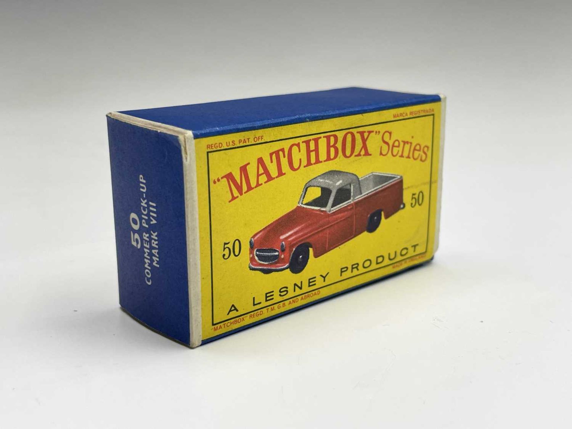 Lesney - Matchbox Toy no 50. Commer pick-up, red and grey body, B.P.W. mint boxed. Condition: please - Image 5 of 5