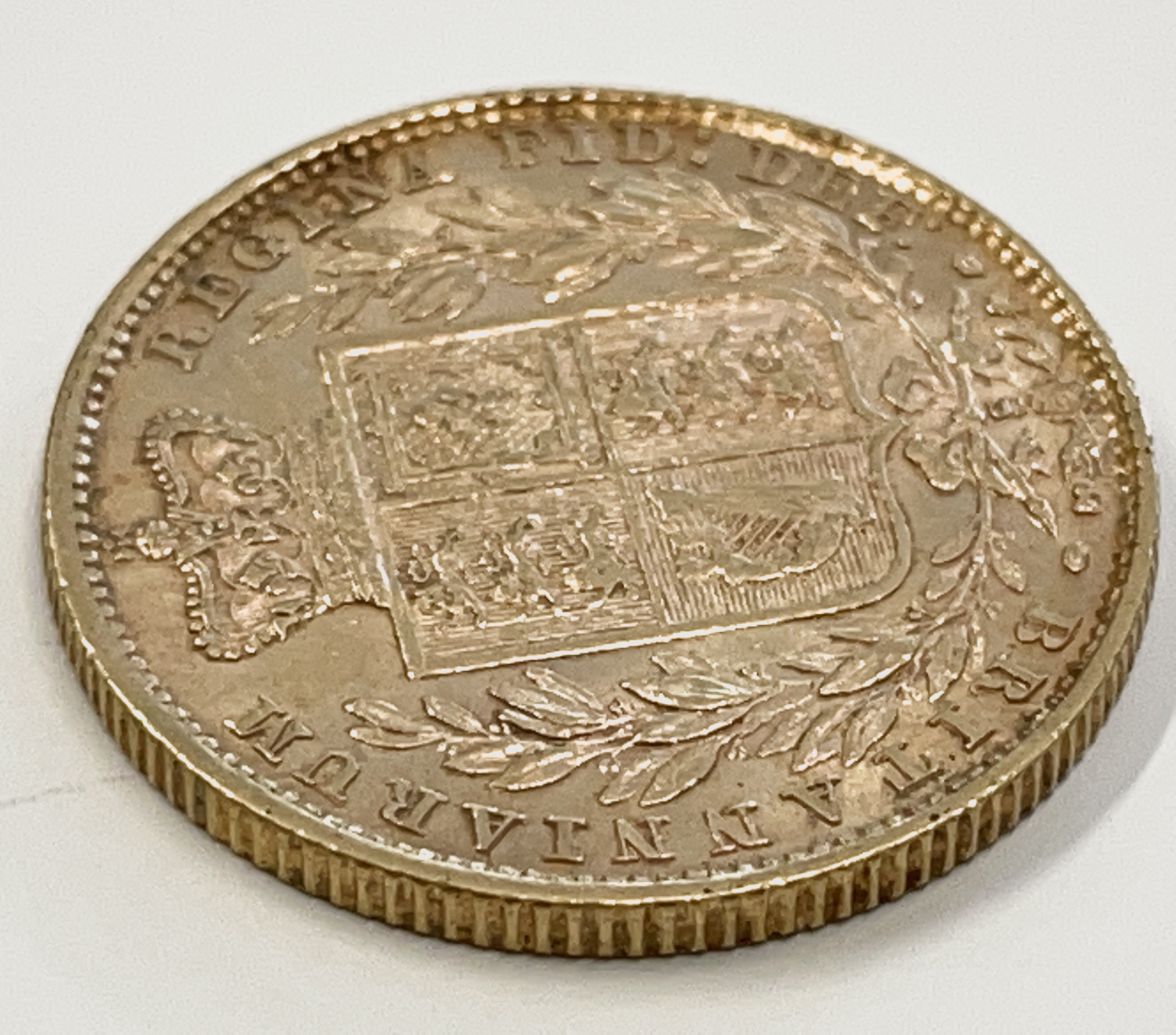 Great Britain Gold Sovereign 1878 Shield Back. Sydney Mint Condition: please request a condition - Image 4 of 4